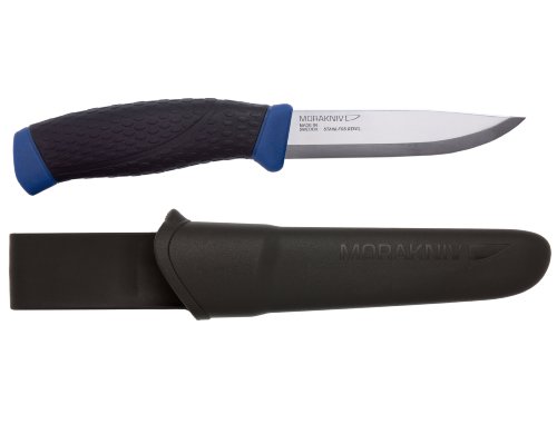 Morakniv Craftline TopQ Allround Fixed Blade Utility Knife with Sandvik Stainless Steel Blade, 4.1-Inch