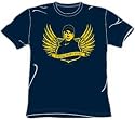 NCIS TV Show Kids Size GO NAVY Agent Gibbs Youth Navy Blue T-shirt Tee Shirt