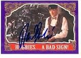 Raul Julia autographed trading card Adams Family (ip)