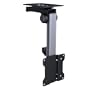 Premium TV Deckenhalterung, bis zu 105� neigbar f�r Dachschr�gen, H�he verstellbar, max. Traglast 20kg, max. VESA 100x100, universell HALTERUNGSPROFI CL2