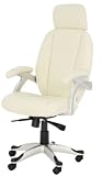 Alphason Bentley Cream Leather Executive Chair