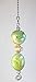 Arts & Crafts Mission Design Natural Cream, Tan, Brown and Green Craftsmen Ceiling Fan Pull Chain