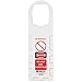 Brady SCAF-STH132 Plastic, 11-3/4" Height, 3-1/2" Width, White Color Scafftag Holders, Front Legend "Danger, Do Not Use Scaffold" (Pack Of 10)