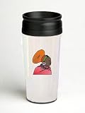 16 oz. Double Wall Insulated Tumbler with african clothing - Paper Insert