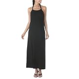 Juniors' Mossimo Supply Co. Drawstring Halter Dress - Ebony