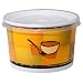 Chinet 70416 16 oz Streetside Design Squat Paper Food Container with Plastic Lid (Case of 250)