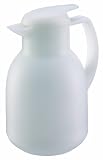 Leifheit 28339 Isolierkanne Bolero 1 Liter satin-wei&szlig;
