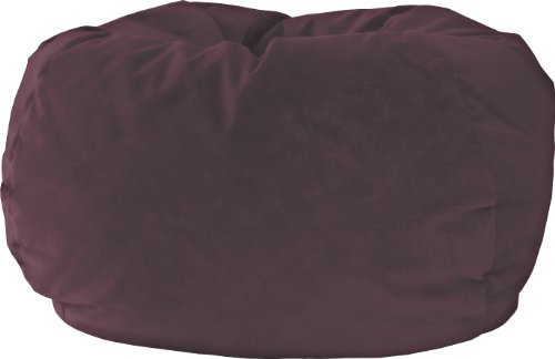 Gold Medal 30014058947 XX-Large Fairview Suede Bean Bag, Wine