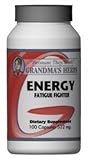 Energy - All Natural Siberian Ginseng - 100 Capsules