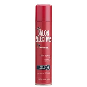 Salon Selectives Hair Spray - Hold & Control Hc: 8 OZ