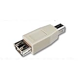 USB 2.0 Type A Female to B Male Adaptor Gender Changer