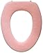 Warm-n-Comfy Soft Toilet Seat Cover - Plush & Thick Fabric Toilet Seat Warmer for Round & Elongated 14x18