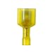 Panduit DNF10-250FIMB-Q Male Coupler, Nylon Fully Insulated, Funnel Entry, 12 - 10 AWG Wire Range, Yellow, 0.22" Max Insulation, 0.250 x 0.032" Tab Size, 0.45" Width, 0.96" Length, 0.36" Height (Pack of 25)