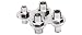 Billet Specialties 66925 4 Port Air Conditioning and Heater... Billet Specialties 66925 4 Port Air Conditioning and Heater...