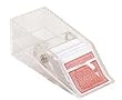 Premium Quality Wooden Dealer Card Shoe, Choose from 4 or 6 Deck Capacity