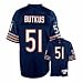 Dick Butkus Reebok NFL Navy Premier 1966 Throwback Chicago Bears Jersey - Medium