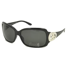 Click here to buy AUTHENTIC BVLGARI SUNGLASSES 8013-B BLACK 8013B 501 87 by Bulgari.
