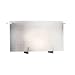 Eurofase 7223-35 Prisma 2 Wall Sconce, Chrome/Frost