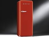 Smeg FAB28RR1 Standk&uuml;hlschrank / A++ / 248 L / Rot / mit integriertem Gefrierteil / Rechtsanschlag