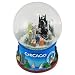 CIty of Chicago Blue Skyline Mini Snow Globe
