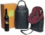 Alicia Klein Canyon 2-Bottle Wine Carrier Black