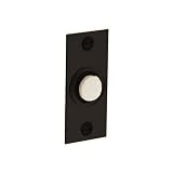 Buy Baldwin 4853.112 Rectangular Doorbell Button Venetian Bronze
