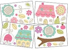 Living TextilesBaby Wall Decal Set - Baby Doll