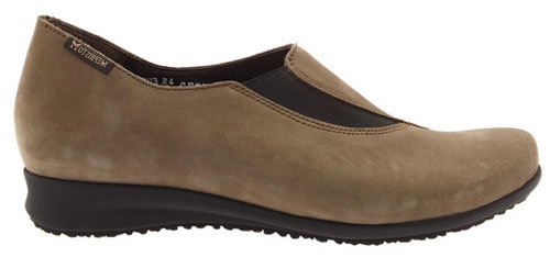 Mephisto Women's Figura Slip-On Loafer Casual, Taupe Bucksoft, 35 (US Women's 5) M US