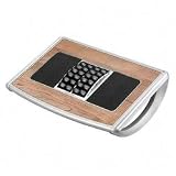Fellowes Professional Series Foot Rocker - Foot rest - silver, natural wood