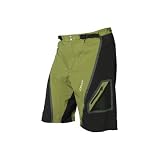 Descente 2008 Men's Newton Mountain Bike Shorts - Black Olive - 10063bkol at Descente