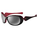 Oakley Dangerous Sunglasses Black & Red Frame / Polarised Grey Lens (12-973)