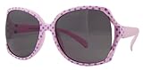 IMAGE OF Edge I-Wear Trendy Pink Oversized Two-Toned Kids Sunglasses with 100% UV Protection Shiny Lenses