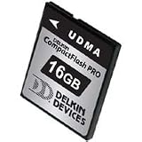 Delkin 16 GB Pro UDMA Compact Flash Memory Card, 350x.
