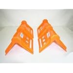10 Heavy Duty Plastic Corner Protectors for Flatbed Trailer Cargo