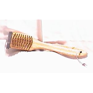 BBQ 12-Inch Grill Brush and Scraper by 
