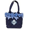 Tampa Bay Devil Rays Medium Bow Bucket Purse