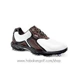 Etonic Sof-Tech Golf Shoes White Fudge Blk Size 12M by 