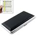 Amico Metal Frame Black Faux Leather Cigarette Storage Case Box