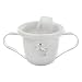 Baby Gift Silver-plated Two Handle Duck Baby Cup title=