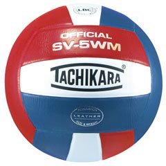 Buy Tachikara Sv5Wm Full Grain Leather Competition Volleyball (Scarlet/White/Royal) online at Discounted New and Used prices. Delivered to your door with Off-The-Bookshelf.