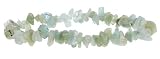 Single Strand Stretch Chip Bracelet - Aquamarine