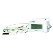 Taylor Digital Panel Mount Thermometer, -40 to 300 Degree F
