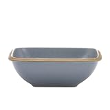 Dansk Santiago Square Blue Soup Bowl