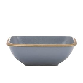 Dansk Santiago Square Blue Soup Bowl by Dansk