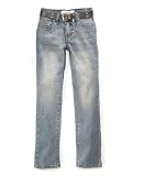 Vanilla Star Girls Jewel Pocket with Charm Belt Jean