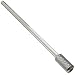 PFERD Cylindrical Carbide Bur, Long-Length, Uncoated (Bright) Finish, Double Cut, End Cut End