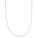 14k Yellow Gold 5.5-6mm White Freshwater Cultured AA Quality Pearl Necklace, 60"