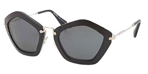 Miu Miu 1AB1A1 Black 06OS Noir Cats Eyes Sunglasses Lens Category 3