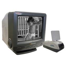 Wisecomm WW7700 7-Inch 2.4GHz Wireless Black & White Security System - Medium (Grey)