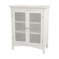 Madison Avenue 2-Door Floor Cabinet - White